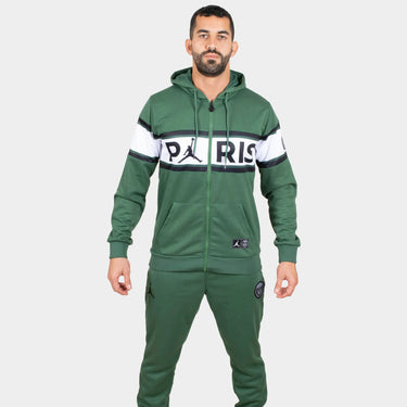 Sweat à capuche vert Paris Saint Germain 21/22 Homme